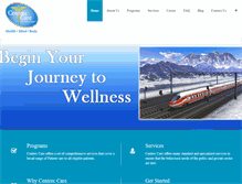 Tablet Screenshot of centreccare.com
